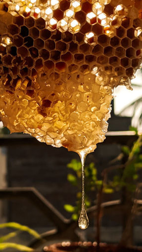 Picture of Multiflora Honey with Honeycomb (400g) - Ħesri